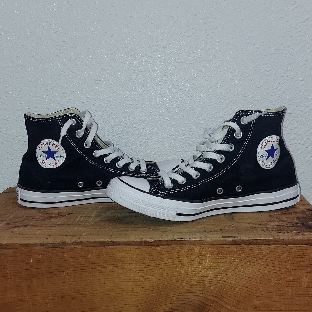 Black Converse high tops